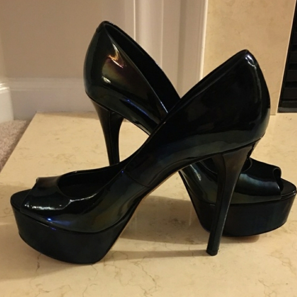Brian Atwood Peep Toe Pumps